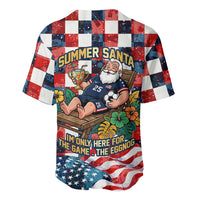 USA Soccer Summer Christmas In July Baseball Jersey Summer Santa World Football 2026