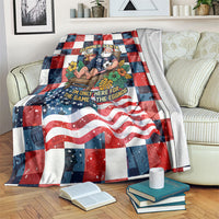 USA Soccer Summer Christmas In July Blanket Summer Santa World Football 2026