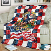 USA Soccer Summer Christmas In July Blanket Summer Santa World Football 2026