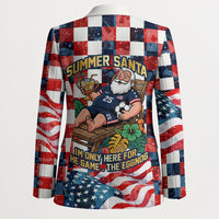 USA Soccer Summer Christmas In July Blazer Summer Santa World Football 2026