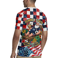 USA Soccer Summer Christmas In July Rugby Jersey Summer Santa World Football 2026