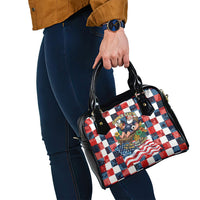 USA Soccer Summer Christmas In July Shoulder Handbag Summer Santa World Football 2026