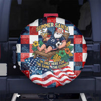 USA Soccer Summer Christmas In July Spare Tire Cover Summer Santa World Football 2026