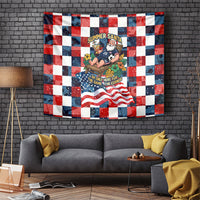 USA Soccer Summer Christmas In July Tapestry Summer Santa World Football 2026
