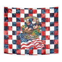 USA Soccer Summer Christmas In July Tapestry Summer Santa World Football 2026