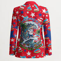 Christmas In July USA Soccer Blazer Surfing Santa Flamingo Summer Watermelon