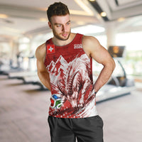 Personalized Switzerland Ibex Soccer 2026 Men Tank Top Grunge Swiss Football Cross Mountain