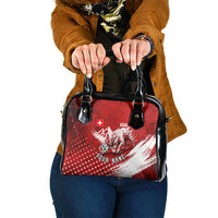 Personalized Switzerland Ibex Soccer 2026 Shoulder Handbag Grunge Swiss Football Cross Mountain