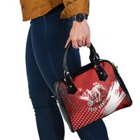 Personalized Switzerland Ibex Soccer 2026 Shoulder Handbag Grunge Swiss Football Cross Mountain