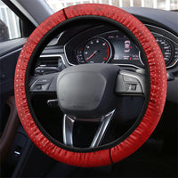 Switzerland Ibex Soccer 2026 Steering Wheel Cover Grunge Swiss Football Cross Mountain