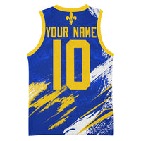Personalized Bosnia Herzegovina Dragon Soccer Basketball Jersey Bosnian Football Flag Stars Fleur De Lis Grunge