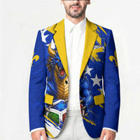 Personalized Bosnia Herzegovina Dragon Soccer Blazer Bosnian Football Flag Stars Fleur De Lis Grunge