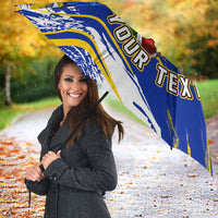Personalized Bosnia Herzegovina Dragon Soccer Umbrella Bosnian Football Flag Stars Fleur De Lis Grunge