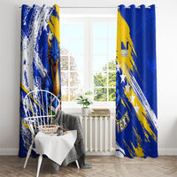Personalized Bosnia Herzegovina Dragon Soccer Window Curtain Bosnian Football Flag Stars Fleur De Lis Grunge