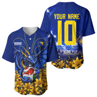 Personalized Bosnia Herzegovina Dragon Soccer Baseball Jersey Football Golden Lily Bosnian Flag Cheering Fans