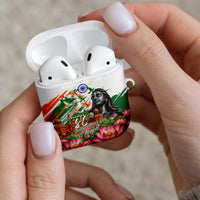 India 80th Independence Day AirPods Case Ashoka Chakra Lotus Landmarks Shiva