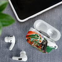 India 80th Independence Day AirPods Case Ashoka Chakra Lotus Landmarks Shiva