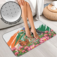 India 80th Independence Day Bathroom Set Ashoka Chakra Lotus Landmarks Shiva