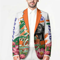 India 80th Independence Day Blazer Ashoka Chakra Lotus Landmarks Shiva