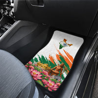 India 80th Independence Day Car Mats Ashoka Chakra Lotus Landmarks Shiva