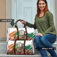 India 80th Independence Day Travel Bag Ashoka Chakra Lotus Landmarks Shiva