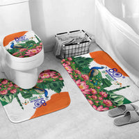 India 80th Independence Day Bathroom Set India Gate Peacock Lotus Heritage Landmarks