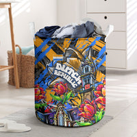 Amsterdam Dutch Republic Netherlands Laundry Basket Urban Graffiti Patriotic Landmark Tulips