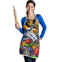 Amsterdam Dutch Republic Netherlands Apron Urban Graffiti Patriotic Landmark Tulips