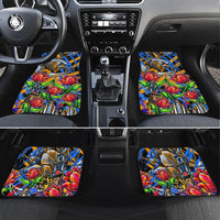 Amsterdam Dutch Republic Netherlands Car Mats Urban Graffiti Patriotic Landmark Tulips