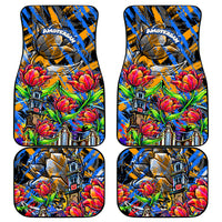 Amsterdam Dutch Republic Netherlands Car Mats Urban Graffiti Patriotic Landmark Tulips