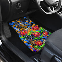 Amsterdam Dutch Republic Netherlands Car Mats Urban Graffiti Patriotic Landmark Tulips