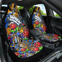 Amsterdam Dutch Republic Netherlands Car Seat Cover Urban Graffiti Patriotic Landmark Tulips