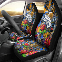 Amsterdam Dutch Republic Netherlands Car Seat Cover Urban Graffiti Patriotic Landmark Tulips