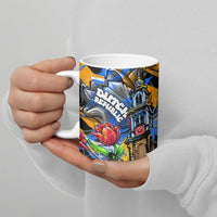 Amsterdam Dutch Republic Netherlands Ceramic Mug Urban Graffiti Patriotic Landmark Tulips