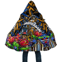 Amsterdam Dutch Republic Netherlands Cloak Urban Graffiti Patriotic Landmark Tulips