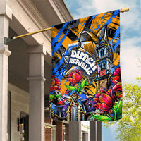 Amsterdam Dutch Republic Netherlands Garden Flag Urban Graffiti Patriotic Landmark Tulips