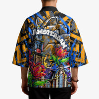 Amsterdam Dutch Republic Netherlands Kimono Urban Graffiti Patriotic Landmark Tulips