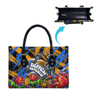 Amsterdam Dutch Republic Netherlands Leather Bag Urban Graffiti Patriotic Landmark Tulips