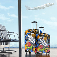 Amsterdam Dutch Republic Netherlands Luggage Cover Urban Graffiti Patriotic Landmark Tulips