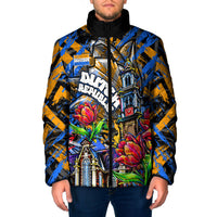 Amsterdam Dutch Republic Netherlands Padded Jacket Urban Graffiti Patriotic Landmark Tulips