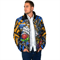 Amsterdam Dutch Republic Netherlands Padded Jacket Urban Graffiti Patriotic Landmark Tulips