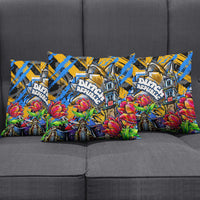 Amsterdam Dutch Republic Netherlands Pillow Cover Urban Graffiti Patriotic Landmark Tulips