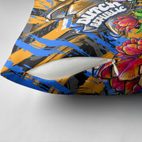 Amsterdam Dutch Republic Netherlands Pillow Cover Urban Graffiti Patriotic Landmark Tulips