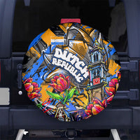 Amsterdam Dutch Republic Netherlands Spare Tire Cover Urban Graffiti Patriotic Landmark Tulips