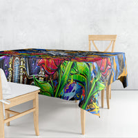 Amsterdam Dutch Republic Netherlands Tablecloth Urban Graffiti Patriotic Landmark Tulips