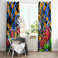 Amsterdam Dutch Republic Netherlands Window Curtain Urban Graffiti Patriotic Landmark Tulips