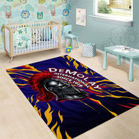 DeMolay 1919 Area Rug Knight Faith Unto Death Graphic Art