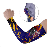 DeMolay 1919 Arm Sleeves Knight Faith Unto Death Graphic Art