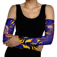 DeMolay 1919 Arm Sleeves Knight Faith Unto Death Graphic Art