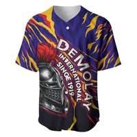 DeMolay 1919 Baseball Jersey Knight Faith Unto Death Graphic Art